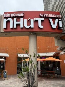 Bún bò huế NHỨT VỊ