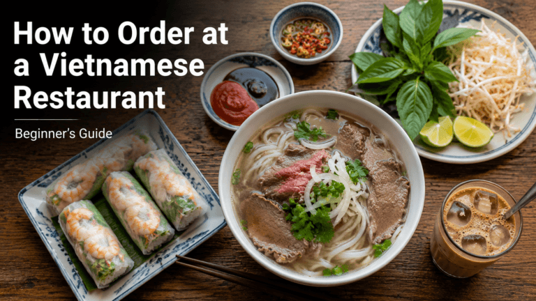 How to Order at a Vietnamese Restaurant (Beginner’s Guide)