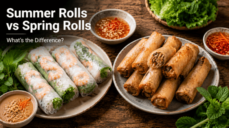 Summer Rolls vs Spring Rolls — What’s the Difference?